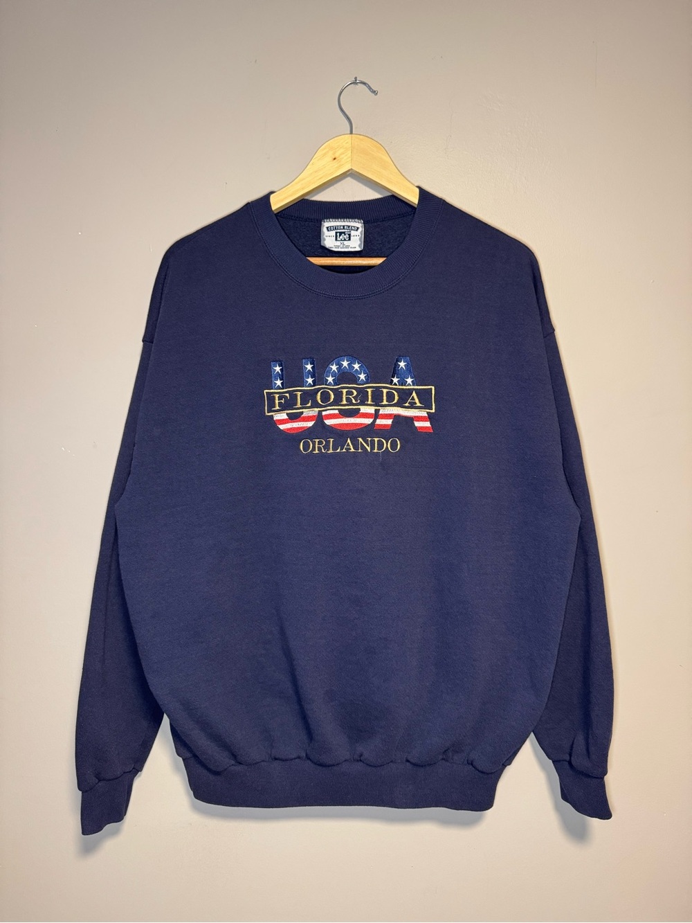 Vintage USA Flordia Orlando Crewneck / 1990s / XL / Made In USA